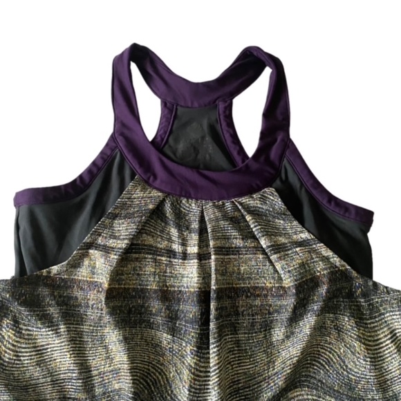 MPG Athletic Workout Yoga Top with Built-in Bra Size 10 - Picture 4 of 11